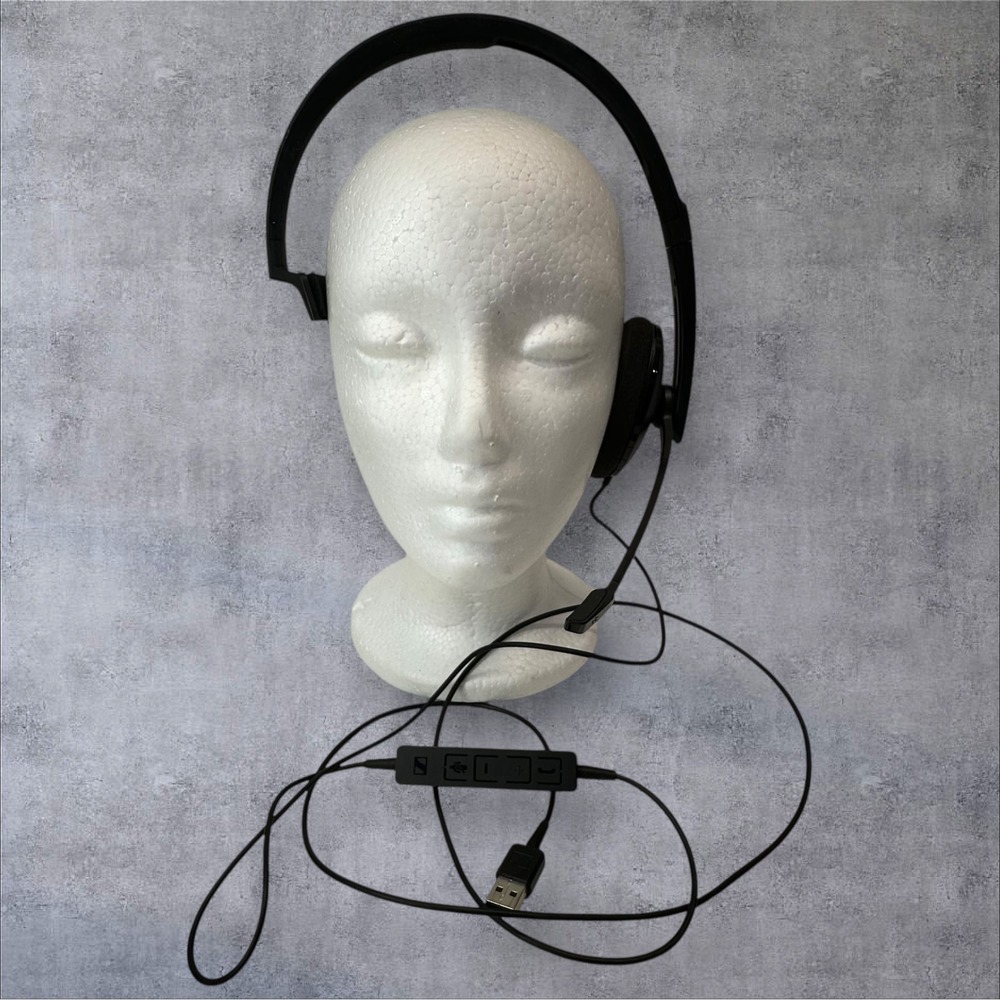 Sennheiser SC 130 USB Headset Head-band Headphones 508314 - Monaural, 115 dB SPL